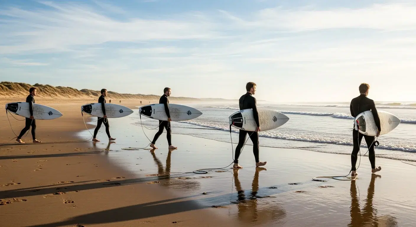 Surfing at Longsands: A Beginner's Guide