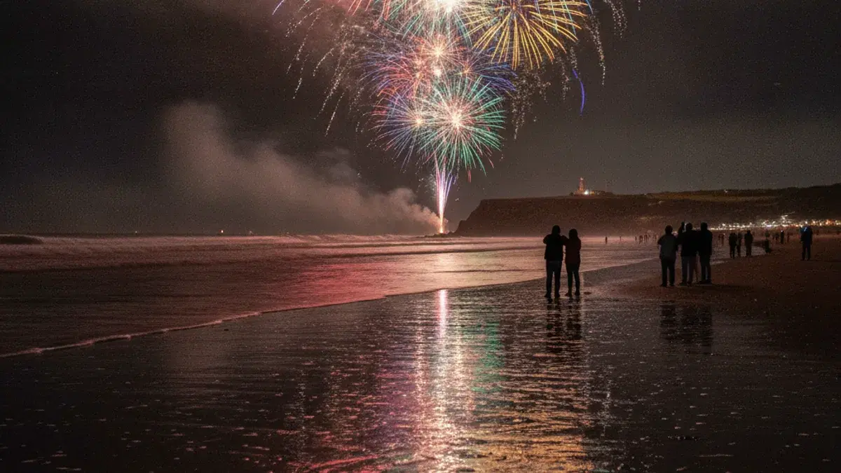 Bonfire Night in Tynemouth